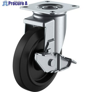 ���[�G�C �v���[�g�� ���� �L���X�^�[ �S�� �ԗ֌a130mm �X�g�b�p�[�t�� J�^�C�v J2-S�^ ��t���@80×80(75×75) NRJ2-130S 1�� ����809-2826 �y�����s�x���ρz