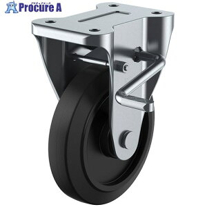 ���[�G�C �v���[�g�� �Œ� �L���X�^�[ �S�� �ԗ֌a130mm �X�g�b�p�[�t�� J�^�C�v KB(R)�^ ��t���@100×56 NRKB-130(R) 1�� ����809-3070 �y�����s�x���ρz