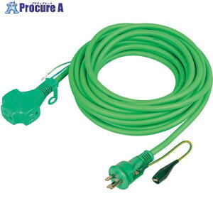 NICHIDO ���y�A�|�b�L�������R�[�h �A�[�X�t 10m �� PPT-10E-RE-G GN 1�{ ��162-0501