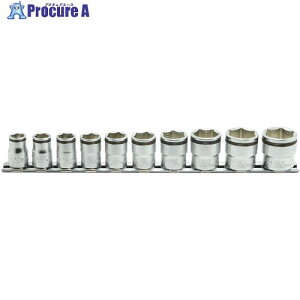 Ko-ken 9.5mm���� �i�b�g�O���b�v�\�P�b�g ���[���Z�b�g RS3450M/10 1S ����705-0730 �y�����s�x���ρz