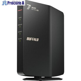 BUFFALO 無線LAN親機 11be/ax/ac/n/a/g/b 2882＋688Mbps ブラック WSR3600BE4P-BK 1個 ■▼712-7678 【送料都度見積】