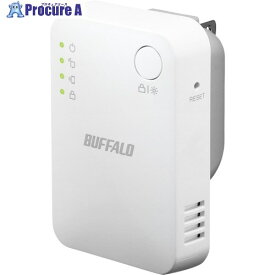 BUFFALO 無線LAN中継機 11ac/n/a/g/b 866＋300Mbps WEX-1166DHPL 1個 ■▼712-7679 【送料都度見積】