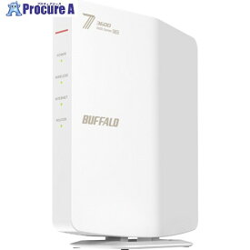 BUFFALO 無線LAN親機 11be/ax/ac/n/a/g/b 2882＋688Mbps ホワイト WSR3600BE4P-WH 1個 ■▼712-7680 【送料都度見積】