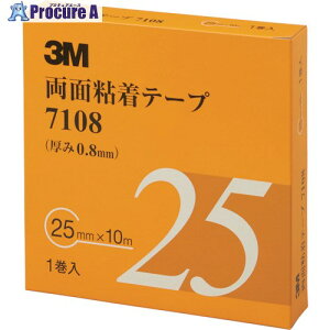 3M ʔSe[v 7108 25mmX10m 0.8mm DF 1 7108 25 AAD 1 475-3585