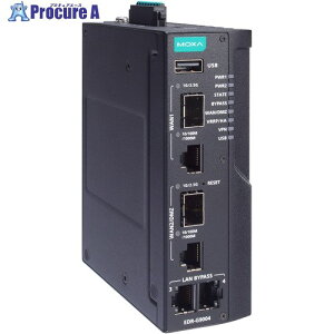 MOXA 2Gb�J�b�p�[�{2Gb�J�b�p�[/SFP�R���{�|�[�g���� �Y�Ɨp�Z�L���A���[�^�[ �R���t�H�[�}���R�[�e�B���O ���C�h���x���f�� EDR-G9004-VPN-2MGTXSFP-CT-T 1�� ����704-2854 �y�����s�x���ρz