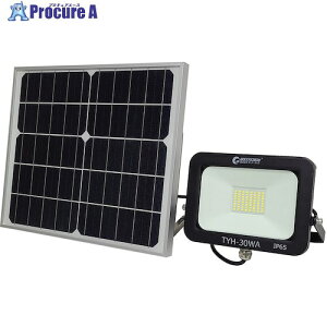 �O���[���N���X �\�[���[LED 30W �d�r������ ���C�g���� ����\ TYH-30WA 6300031492 1�� ����426-5465 ���l��l����s��