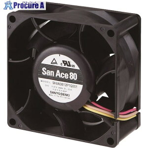 SanAce �W���t�@��(80×38mm DC12V-���[�h���d�l) 9HVA0812P1G001 1�� ����430-8419 �y�����s�x���ρz