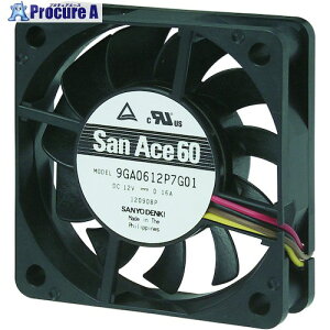 SanAce �����d�̓t�@�� San Ace60 9GA0612P7G01 1�� ����469-2567 �y�����s�x���ρz
