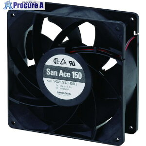 SanAce �W���t�@��(150×50mm DC12V-���[�h���d�l �p���X�Z���T�t��) 9GV1512H501 1�� ����565-8542 �y�����s�x���ρz