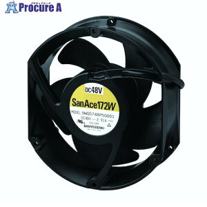 SanAce �h���t�@��(172×150×51mm DC48V�[���[�h���d�l) 9WG5748P5G001 1�� ����582-8744 �y�����s�x���ρz