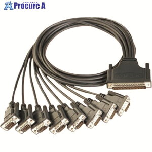MOXA DB78�I�X/DB9�I�X×8 �P�[�u�� 100cm CBL-M78M9X8-100 1�{ ����168-8265 �y�����s�x���ρz