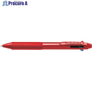 PENTEL 4�F�{�[���y�� �r�N�[�j�� 0.5mm ���b�h BXC45B 10�{ ����249-0931 �y�����s�x���ρz