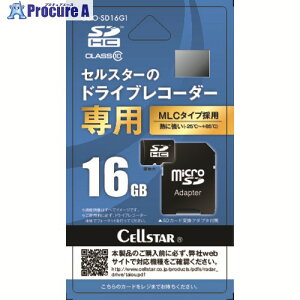 CELLSTAR �h�����R��pmicroSD�J�[�h GDO-SD16G1 1�� ��102-6702