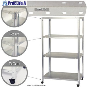 �k�� �{���g���I �L���X�^�[�t���^�C�v �׏d80kg �L���X�^�[�t���X�}�[�g���b�N NSTRK-566-4-Z 4�i �������b�L 900×400×1500 NSTRK-566-4-Z 1�� ����466-1663