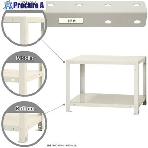 �k�� �{���g���I �׏d40kg �X�}�[�g���b�N �J���^ NSTR-034-2-W 2�i �z���C�g 600×300×450 NSTR-034-2-W 1�� ����466-6413