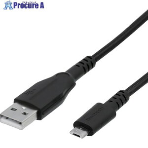 Owltech microUSB�P�[�u��25����̋��Ȏ������N���A�f���ɋ����u���b�N100CM OWL-CBAMA10-BK 1�{ ��256-7964