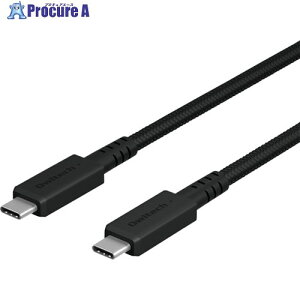 Owltech �]�����x10Gbps�Ή�USB3.2 Gen2 �� PD100W �����ʐM�ƒ����[�d�ɑΉ� Type-C to Type-C�P�[�u�� OWL-CBKG2PCC10-BK 1�{ ��338-8904