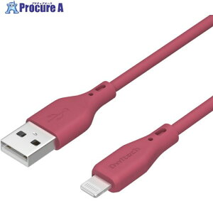 Owltech �V���L�[�^�b�`�ł���܂�ɂ����\�t�g�V���R���f�ނ�USB Type-A to Lightning�P�[�u�� OWL-CBSAL10-WR 1�� ����436-1701 �y�����s�x���ρz