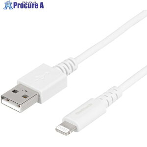 Owltech ���炩���f���ɋ��� USB Type-A to Lightning�P�[�u�� OWL-CBKLTSR2R20-WH 1�{ ����469-4176 �y�����s�x���ρz