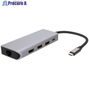 Owltech �^�C�vC-HDMI�ALAN�AType-A×2 �Ή�Type-C�n�u OWL-DSU31A2HLC-SV 1�� ����583-2784 �y�����s�x���ρz
