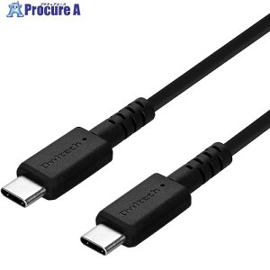 Owltech PD60W ���炩���f���ɋ��� USB C to C�P�[�u��1.2m �u���b�N OWL-CBPTCC12-BK 1�� ����585-9990 �y�����s�x���ρz