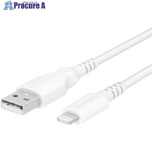 Owltech �f���ɋ���USB Type-AtoLightning�P�[�u��1m �z���C�g OWL-CBKLTCV10-WH 1�� ����586-0018 �y�����s�x���ρz