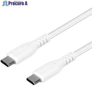 Owltech �f���ɋ����_�炩�� USB �^�C�vC to C�P�[�u�� 0.5m �z���C�g OWL-CBA4CC5-WH 1�� ����611-0176 �y�����s�x���ρz