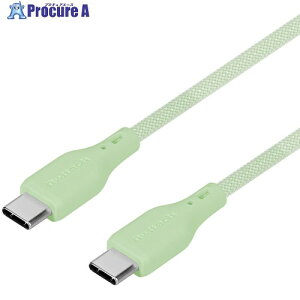 Owltech �����炩�Œf���ɋ��� �ϋ���3����ȏ� PD60W�[�d/�f�[�^�]�� Type-C to Type-C �V���R���P�[�u�� OWL-CBSRCC15-SAG 1�� ����683-3152 �y�����s�x���ρz