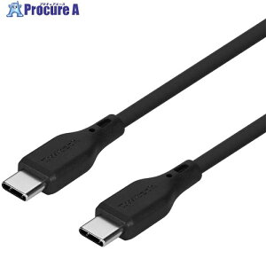 Owltech �o�C�I�}�X�f�ގg�p �ϋ���2����ȏ� PD60W�[�d/�f�[�^�]�� Type-C to Type-C �G�R�i�~�N�X�P�[�u�� OWL-CBECOCC15-BK 1�� ����683-3160 �y�����s�x���ρz