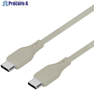 Owltech �����炩�Œf���ɋ��� �ϋ���3����ȏ� PD60W�[�d/�f�[�^�]�� Type-C to Type-C �V���R���P�[�u�� OWL-CBSRCC15-MGY 1�� ����683-3180 �y�����s�x���ρz