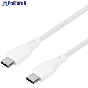 Owltech �o�C�I�}�X�f�ގg�p �ϋ���2����ȏ� PD60W�[�d/�f�[�^�]�� Type-C to Type-C �G�R�i�~�N�X�P�[�u�� OWL-CBECOCC15-WH 1�� ����683-3187 �y�����s�x���ρz