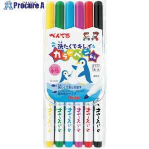 PENTEL �􂽂��ŃL���C�J���[�y�� 6�F SCS2-6 10�� ����248-0055 �y�����s�x���ρz