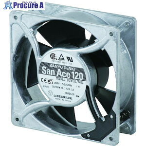 SanAce AC�t�@��(120×38mm AC200V �v���O�R�[�h�t��) S-109S078UL 1�� ��353-2402
