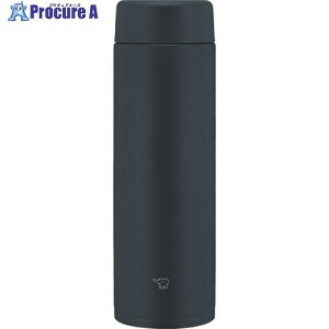 ZOJIRUSHI ���� �X�e�����X�}�O 0.6L �u���b�N SM-GS60-BA 1�{ ����699-3961 �y�����s�x���ρz