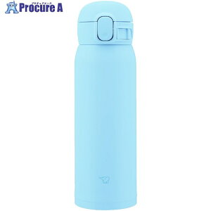 ZOJIRUSHI �X�e�����X�}�O 0.48L �G�A���[�u���[ SM-WS48-AM 1�{ ����581-5222 �y�����s�x���ρz