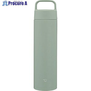 ZOJIRUSHI �X�e�����X�}�O 0.65L �O���[�� SM-RS65-GA 1�{ ����666-1021 �y�����s�x���ρz