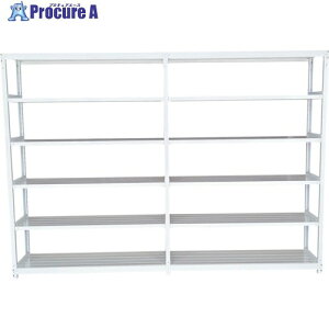 �o���|�� �y���ʃ{���g���X���b�N 200kg 1800×300×2400 �V�n6�i �A�� �z���C�g�O���[ TS8630-6R 1�� ����353-5497
