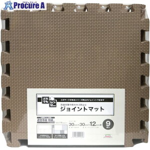 ���a �W���C���g�}�b�g �ǂ�ł��W���C���g ���n ���C�g�u���E�� 30cm×30cm×12mm�� 9���g VJEM-30 LBR 1S ����633-1486 �y�����s�x���ρz
