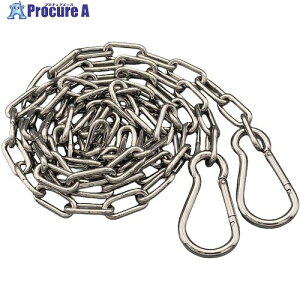 ���N�e�� �n�ڃ`�F�[�� �X�e�����X ���a2mm 10M �X�i�b�v�t�b�NB�^�t WSA2-10 1�{ ����536-4119 �y�����s�x���ρz