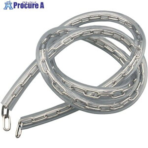 ���N�e�� �n�ڃ`�F�[�� �X�e�����X ���a2mm 1M �ی�`���[�u�t WST2-1 1�{ ����536-4186 �y�����s�x���ρz