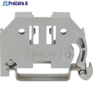 WAGO DIN���[���p �����^�b�`�G���h�X�g�b�v 6mm�� 249-116-TPK 1�� ��502-4695