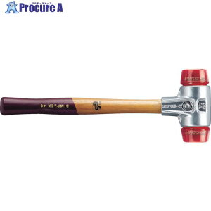 HALDER SIMPLEX �v���X�`�b�N�n���}�[ �A���~�n�E�W���O�A�ؐ��n���h�� �a(40)mm �v���X�e�B�b�N(��) 3106.040 1�� ����828-0059 �y�����s�x���ρz
