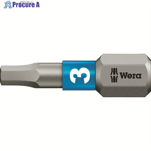 Wera 840/1 BTZ Hex-Plus �w�b�N�X�v���X�r�b�g 3.0 x 25 mm 056683 1�{ ��195-2938