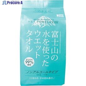 コーヨーカセイ 富士山の水99％ウェットタオル詰替え100枚 00-0722 1パック ▼337-2647