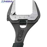 BAHCO 大口モンキーレンチ 最大口開き38mm ブラック仕上げ 9031 1丁 ▼230-2837