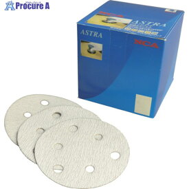 NCA アストラディスク(マジックタイプ穴有) 粒度#400 A400C2AMD125X0MGV01 100枚 ▼431-9397
