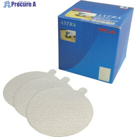 NCA アストラディスク(のり付タイプ穴無) 粒度#400 A400C2AMD125X0PSAV00 100枚 ▼431-9401