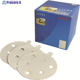 NCA アストラディスク(のり付タイプ穴有) 粒度#400 A400C2AMD125X0PSAV01 100枚 ▼431-9419