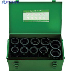 FPC インパクト セミロングソケット セット 差込角25.4mm 10pc 8WA-S10 1S ▼769-7147