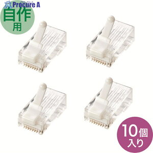 SANWA c܂h~JeS6RJ-45RlN^ ADT-6RJTS-10 1S 201-9560